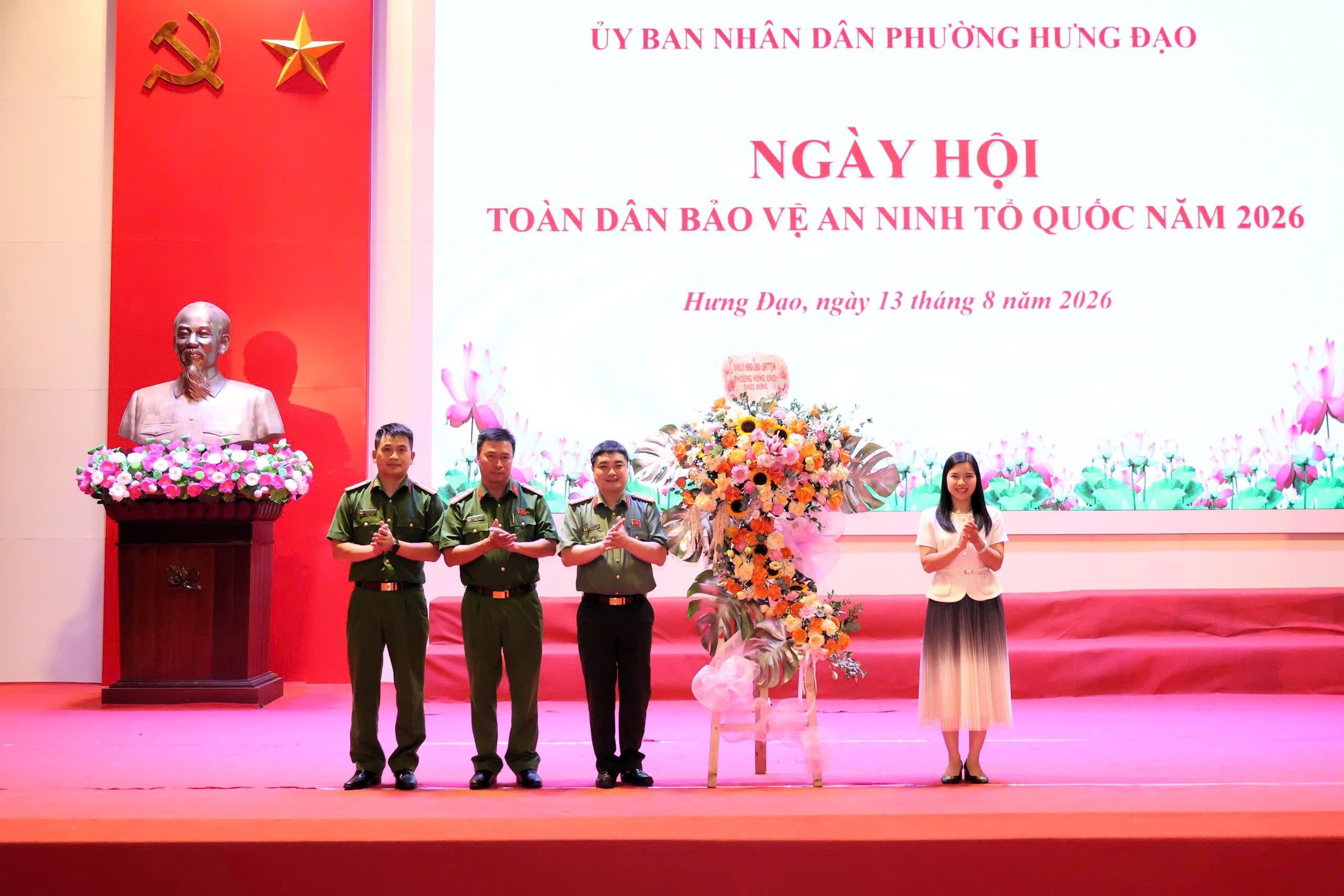 Phường Hưng Đạo: Sôi nổi Ngày hội Toàn dân bảo vệ an ninh Tổ quốc năm 2026